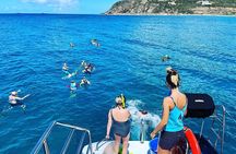 5 Hour Luxury Catamaran Day Sail in Sint Maarten on The Phoenix