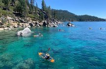 Clear Kayak Paddle Tour at Sand Harbor