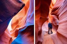 Antelope Canyon Horseshoe Bend Small Group Tour from Las Vegas
