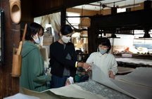 Private Echizen Washi Paper Making Experience and Walking Tour