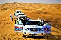Dubai Red Dunes Camel Safari with Sand boarding, Dune Bashing & BBQ