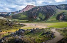 Full-Day Landmannalaugar & Háifoss Waterfall tour with Hiking and Hot-Springs