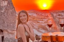Romantic Cappadocia Sunset Dinner and Wine 