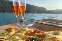 Cagliari: Sunset Aperitif on a Boat with Prosecco and Music