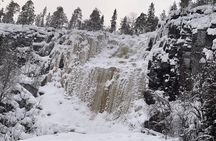 Frozen Waterfalls Hike through Korouoma Canyon