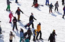Eden Valley Resort Winter Ski Snowboard Sled Day Tour from Busan