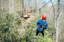 New River Gorge Zip Line and Rafting with Overnight Camping