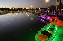 Evening LED Glow Clear Kayak Tour in Lake Tahoe