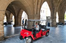 Guided Private Golf Cart Tour in Old Town of Rhodes