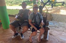 Zip line with 7 waterfall