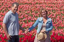 Amsterdam: Day trip to Tulip Farm, Keukenhof + Windmill Cruise
