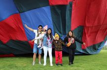 Hot Air Balloon Flight over Teotihuacan with CDMX Transportation