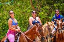 Horseback Riding and ATV or Buggy to Water Cave and Macao Beach