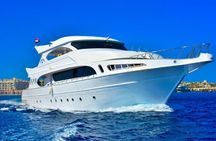Hula Hula Island Luxury Cruise Snorkeling to W/Transfer-Hurghada
