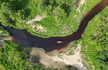 Canoe Trip to the Reindeer Farm from Rovaniemi