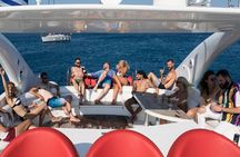 4 Hour Beach Tour with Meal and Unlimited Drinks in Rhodes