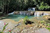 Zipline, YS Falls & Pelican Bar Private Tour From Montego Bay