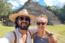 Bacalar Lagoon & Chacchoben Mayan Ruins Combo from Costa Maya