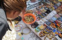 Souvenir Crafts, Fabric Shopping & Hair Braiding & City Tour 
