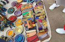 Souvenir Crafts, Fabric Shopping & Hair Braiding & City Tour 