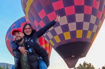  Flight in Balloon Teotihuacan+Archaeological Zone+ Breakfast in CUEVA 