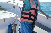 Holbox - Fishing & Snorkeling in Cabo Catoche with drinks & snack