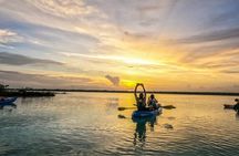 Bacalar Sunrise in Kayak