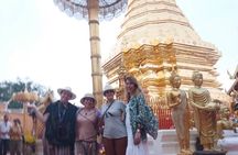 Doi Suthep Temple, Pha Lat Temple, Sticky Waterfall, Orchid farm