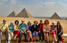 From Sharm El Sheikh: Cairo Pyramids, Museum W/ Entrance Tickets