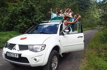 Crossing Over Tahiti Island Safari 4x4