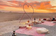 Marrakech: Private Camels & Quads on Sunset with Dinner, Fireshow