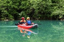 Kayaking in Mreznica Waterfalls near Slunj and Plitvice Lakes 