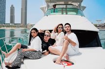 Dubai Harbour Luxury Yacht Tour with BBQ & Drinks 