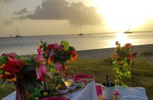 Saint Lucia Beachfront Sunset Picnics
