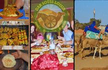 Sunset camel ride and barbecue dinner in Agadir 