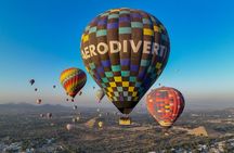  Flight in Balloon Teotihuacan+Archaeological Zone+ Breakfast in CUEVA 