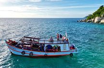 Koh Tao: SunSet Magic Snorkeling Day Trip Tao & Nangyuan w/ Meals