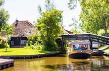 Giethoorn and Afsluitdijk Day Trip from Amsterdam with Boat Trip