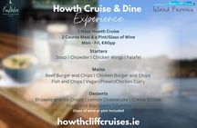 Howth Cruise and Dine Experience