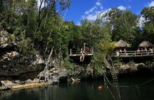 Jungle Adventure from Cancun: ATVs, ziplines, cenote and fun!