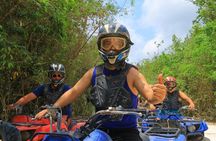 Jungle Adventure from Cancun: ATVs, ziplines, cenote and fun!