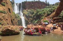 Marrakech : Ouzoud Waterfalls, Guided MountainTour & Boat Ride