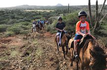 Horseback Ride Tour to Natural Pool in Arikok National Park