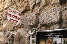 Jerusalem from Tel Aviv: Jesus Sacred Path "13" Steps of Dolorosa