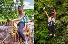 Sierra Madre Horseback Riding and Zipline with Lunch Included