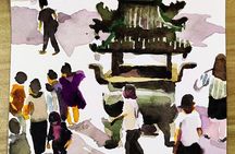 Shanghai Downtown Sketch Trip
