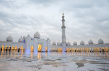 From Dubai: Sheikh Zayed Mosque and Ferrari World Entry Ticket