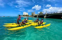 Private Water Bike in Condado Lagoon, San Juan