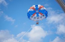 Parasailing desde el puerto de Denia