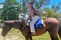 Martha Brae Bamboo River Rafting & Horse Back Riding Private Tour